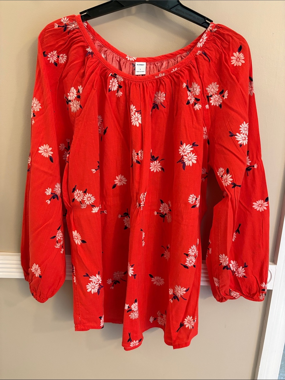 Old Navy Floral Peasant Top
